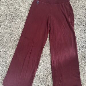 Ralph Lauren Women's Burgundy Flare Pants
